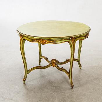 An mid 20th century Louis XV-style table from Paoletti, Firenze Italy.