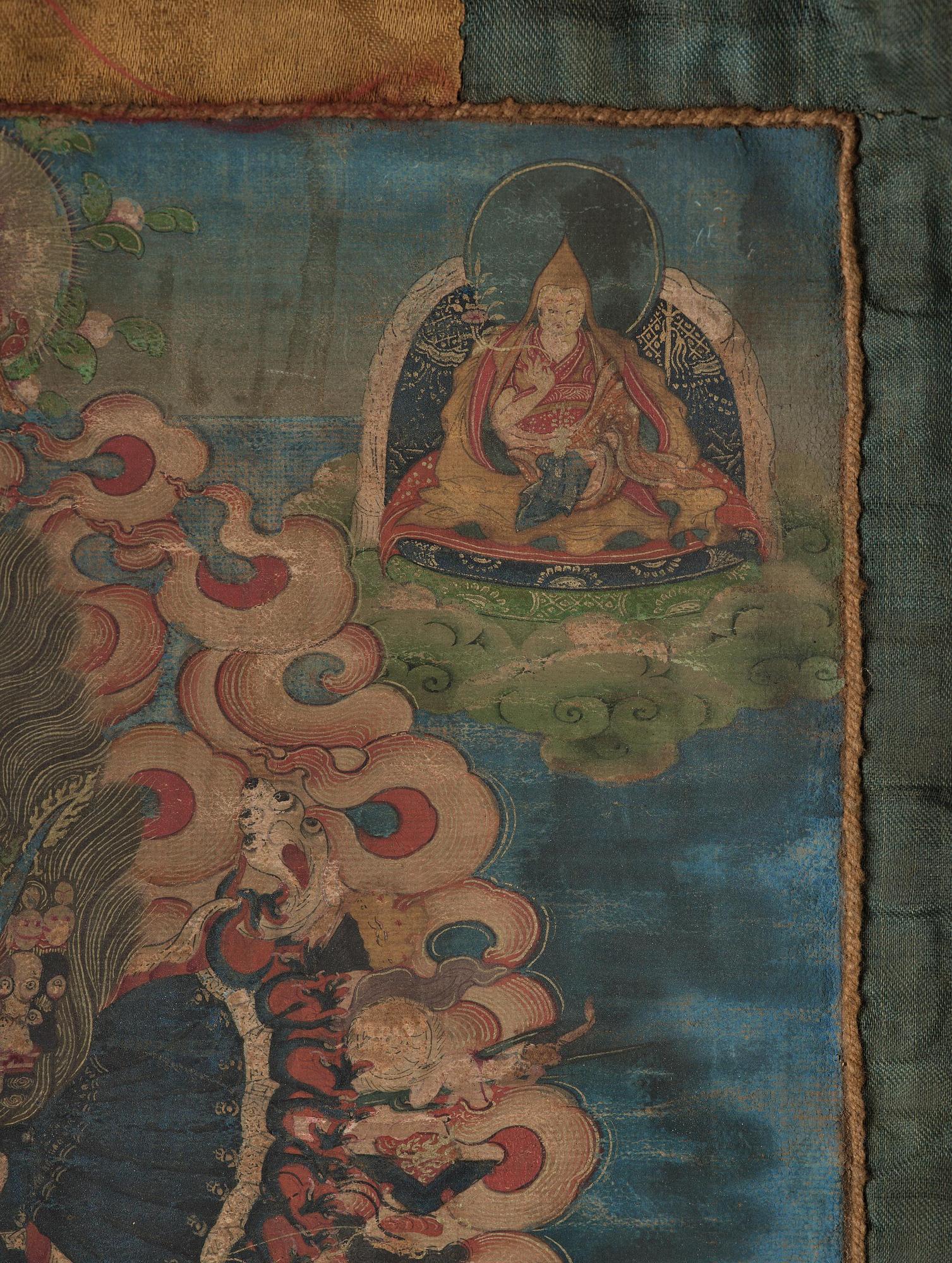 A Vajrabhairava Thangka, Tibet, late 19th century/around 1900.