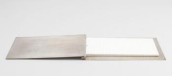 WIWEN NILSSON, blockhållare, silver, i etui,  Lund 1939,