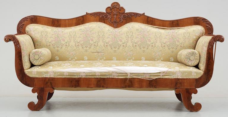 SOFFA, senempire, 1800-talets mitt.