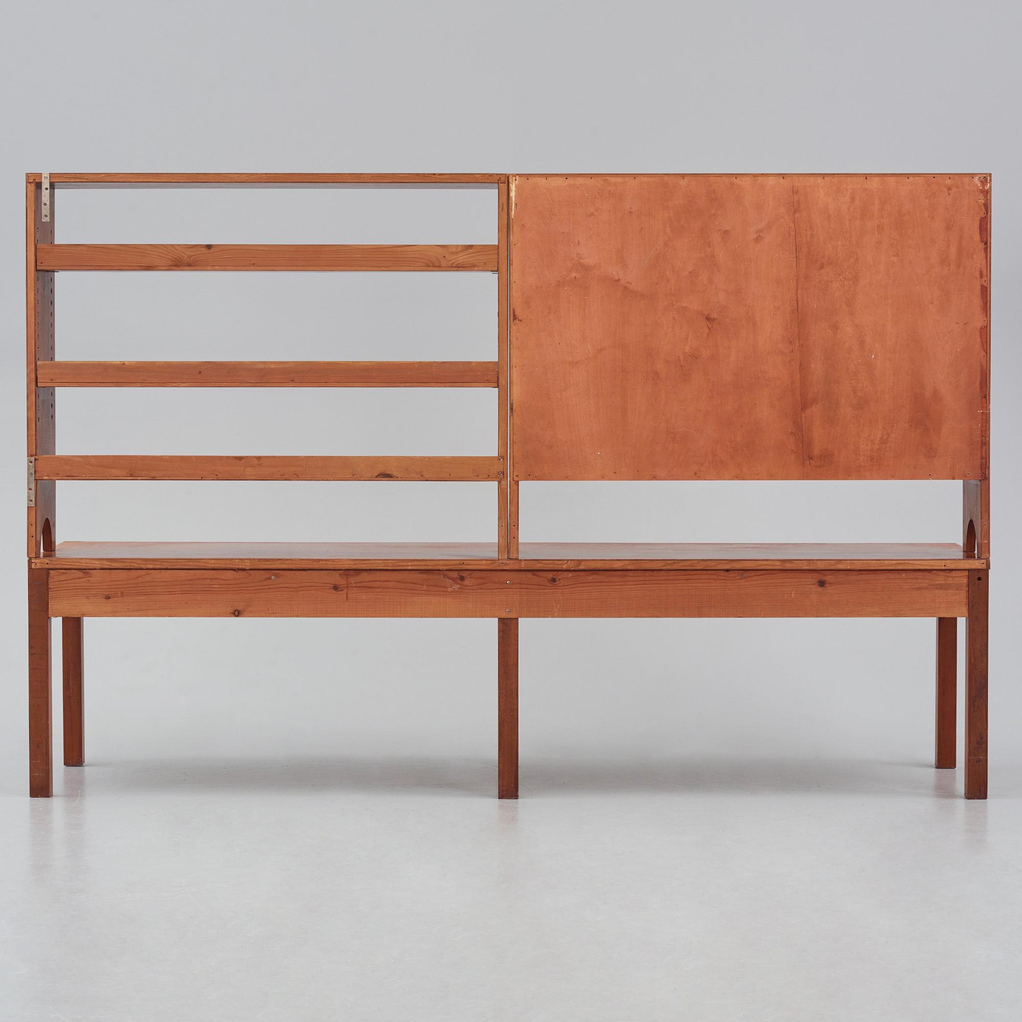 Josef Frank, bokhylla, modell "1142", Firma Svenskt Tenn 1950-tal.