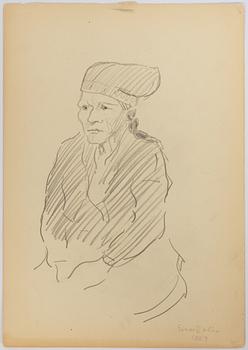 Einar Jolin, Sittande same/Sittande same a tergo.