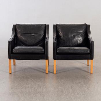 Børge Mogensen, fåtöljer ett par, modell 2209.