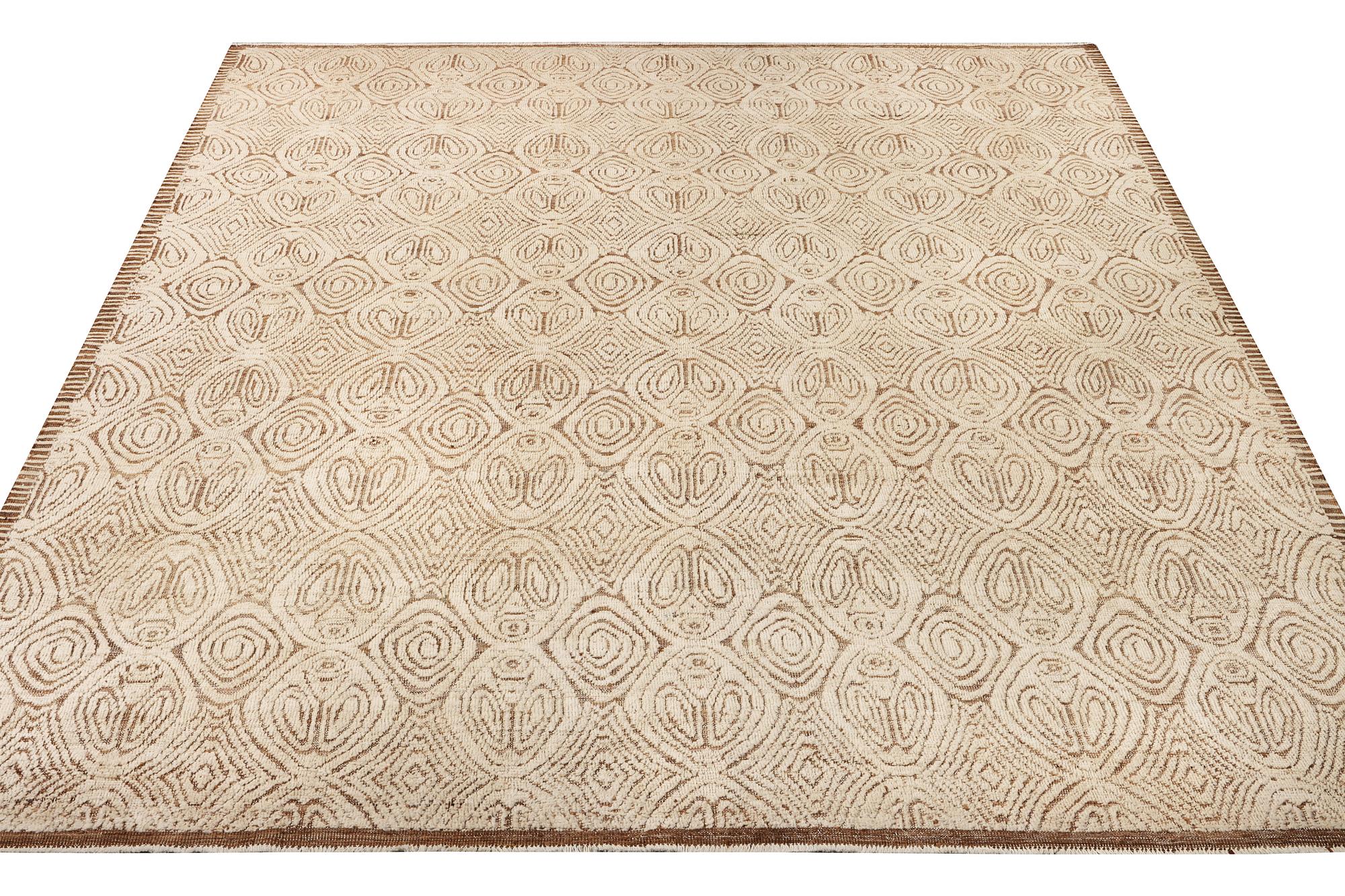 Matta, orientalisk, modern design, ca. 303 x 250 cm.