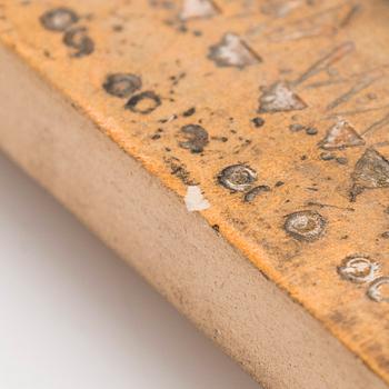 Rut Bryk, Relief, stoneware, signed BRYK.