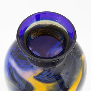 Eva Englund, a unique 'graal' glass vase, Muraya.