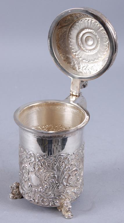 STOP, silver, importstämplar, 750 gram.