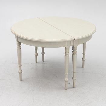 Dining table, 19th century.