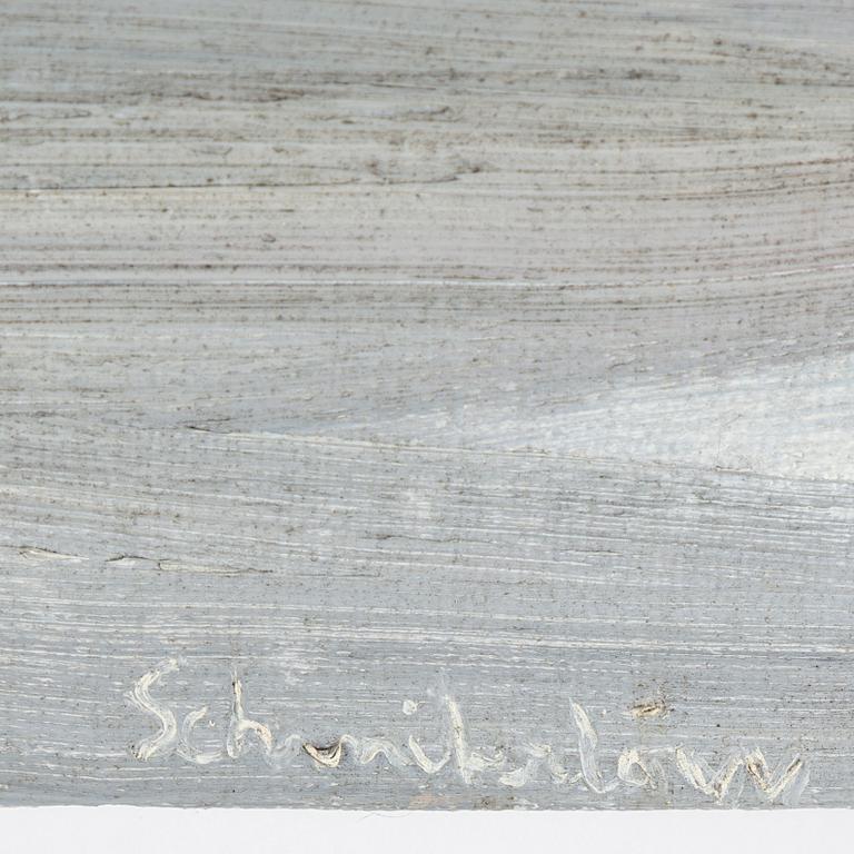 BERTRAM SCHMITERLÖW, oil on canvas, signed.