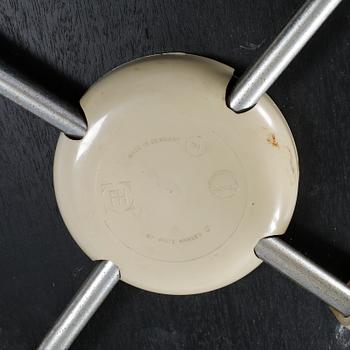 Four chairs, model Myran, designed by Arne Jacobsen for Fritz Hansen, made 1969.