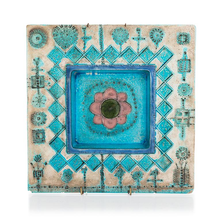 Rut Bryk, relief, stengods, signerad BRYK.