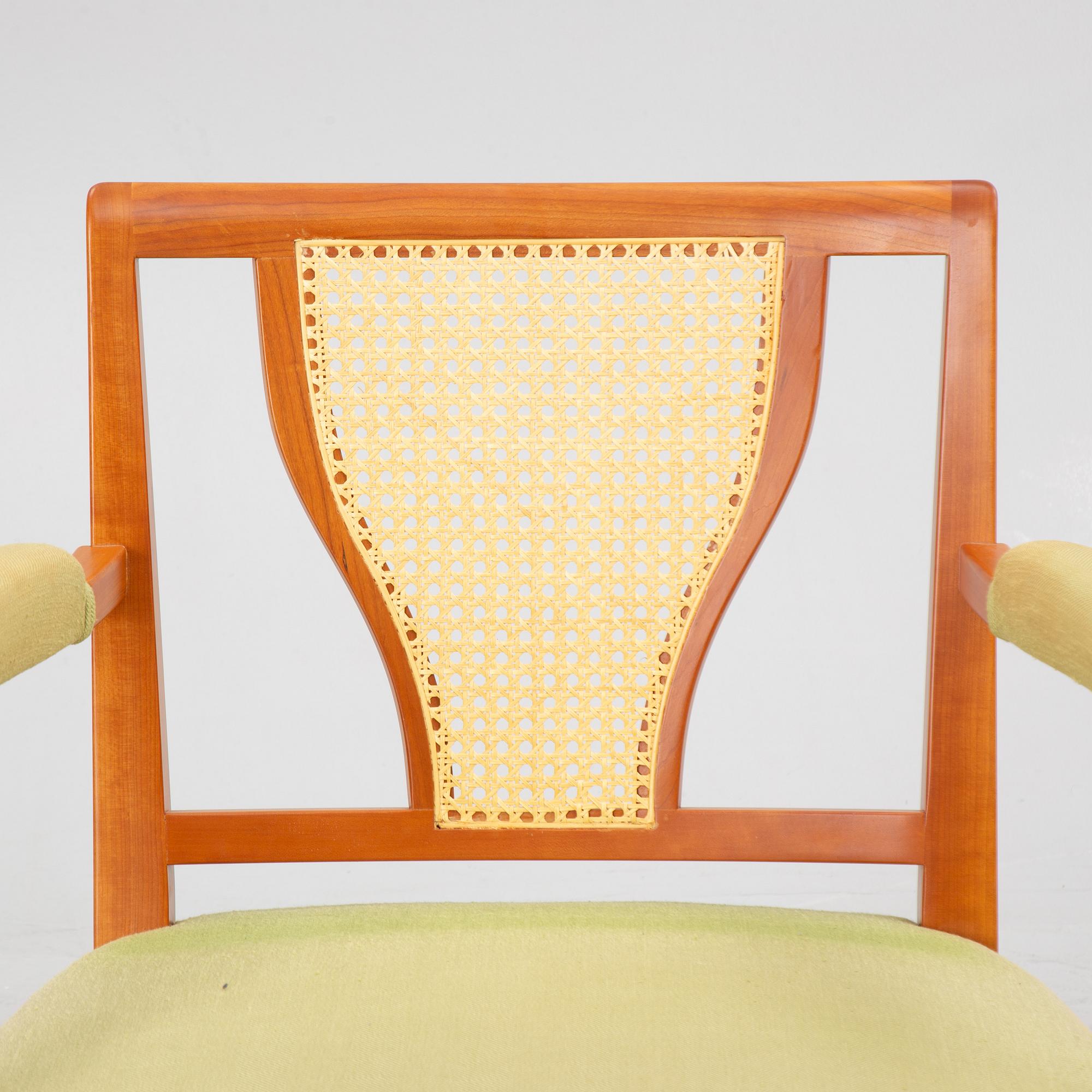 Josef Frank, a model 969 armchair, Firma Svenskt Tenn, Sweden.