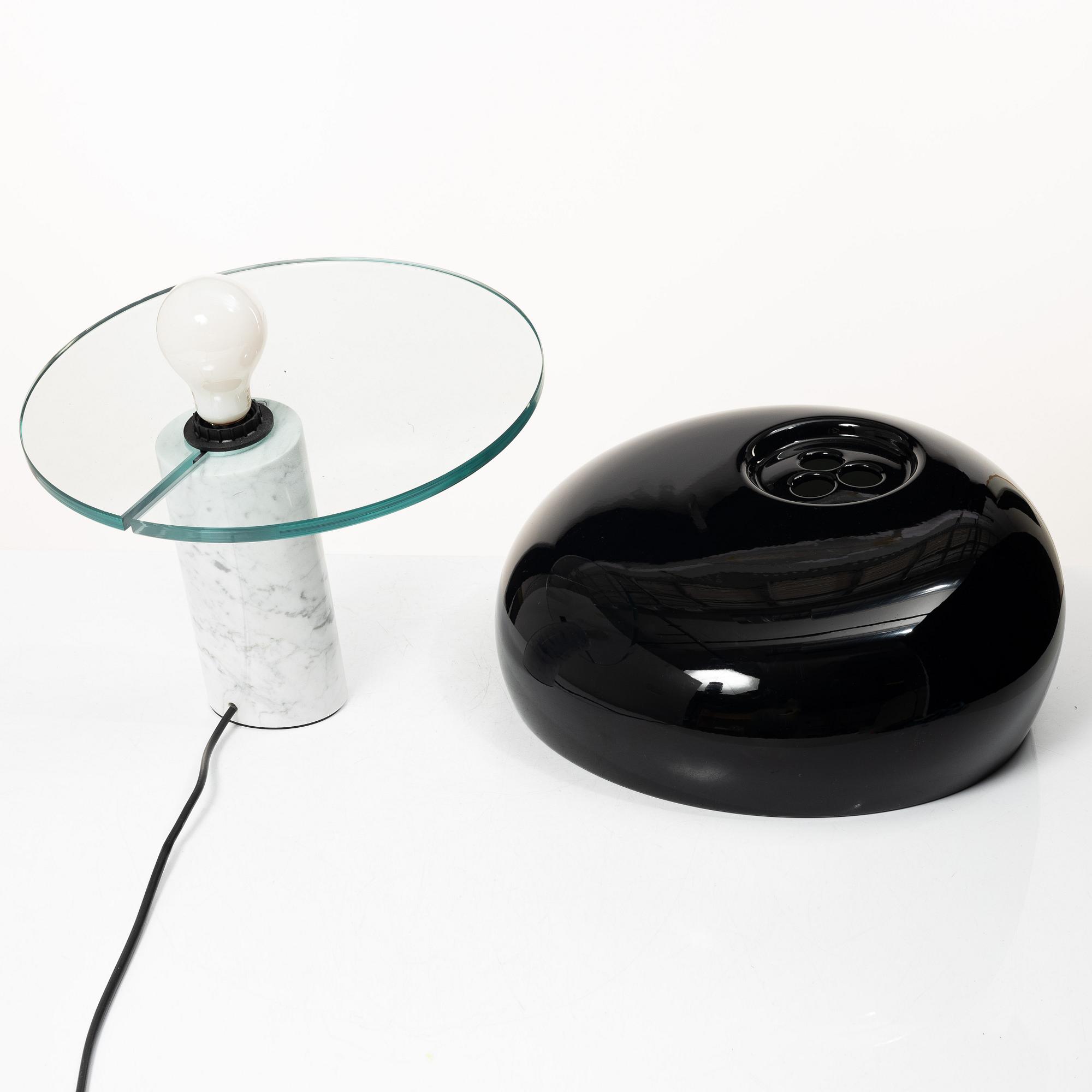 Achille & Pier Giacomo Castiglioni, bordslampa, "Snoopy", Flos, Italien, 2000-tal.