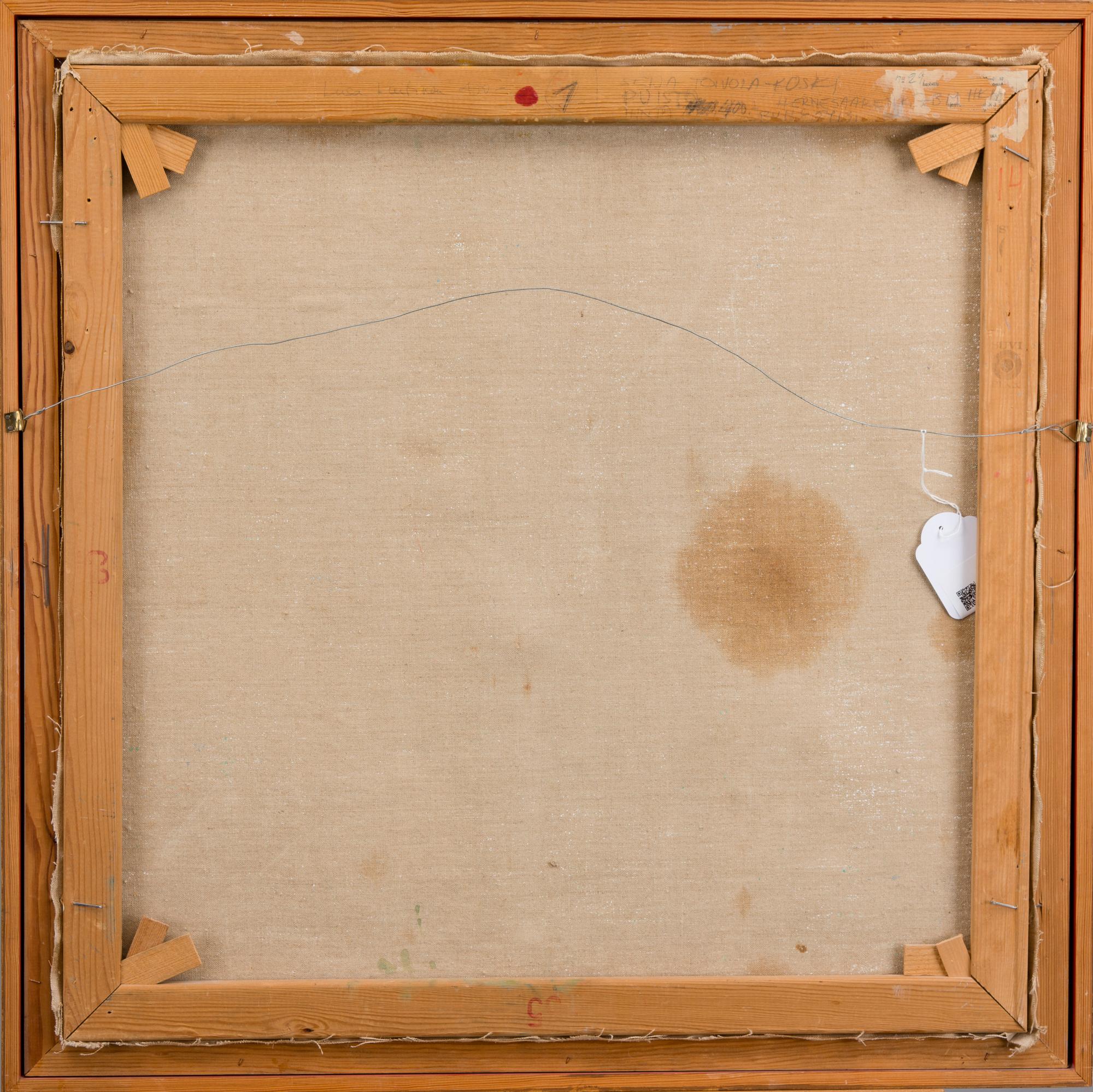 SEIJA TOIVOLA-KOSKI, olja på duk, signerad och daterad -71.