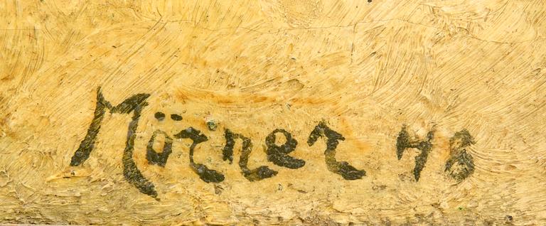 Stellan Mörner, olja duk signerad och daterad 48.