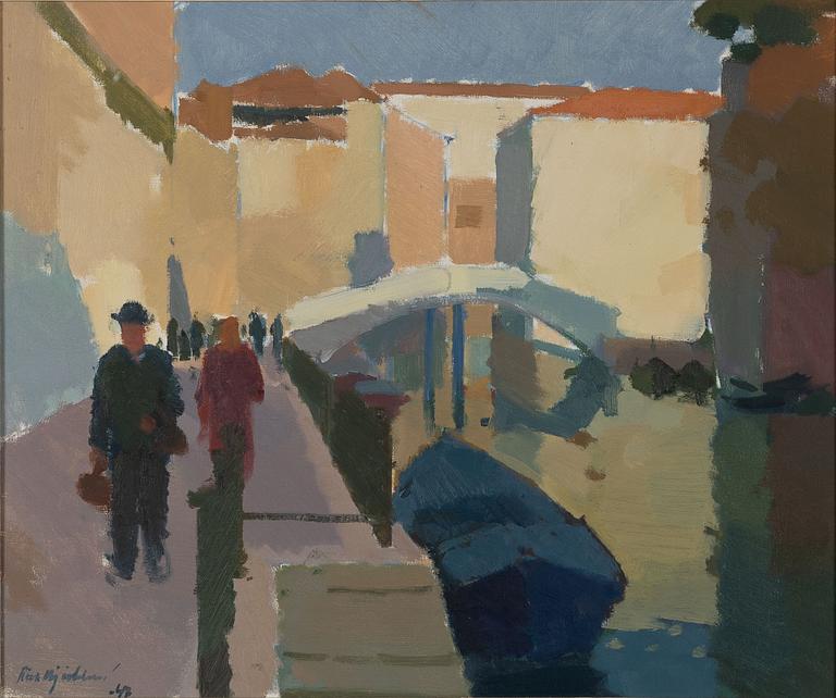 Richard Björklund, Kanalmotiv.