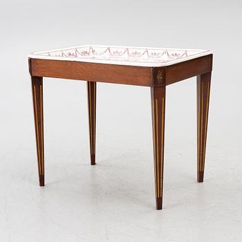 Rörstrand, a tea table, first half of the 20th Century.