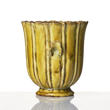 Wilhelm Kåge, a stoneware jar, Gustavsberg 1930.