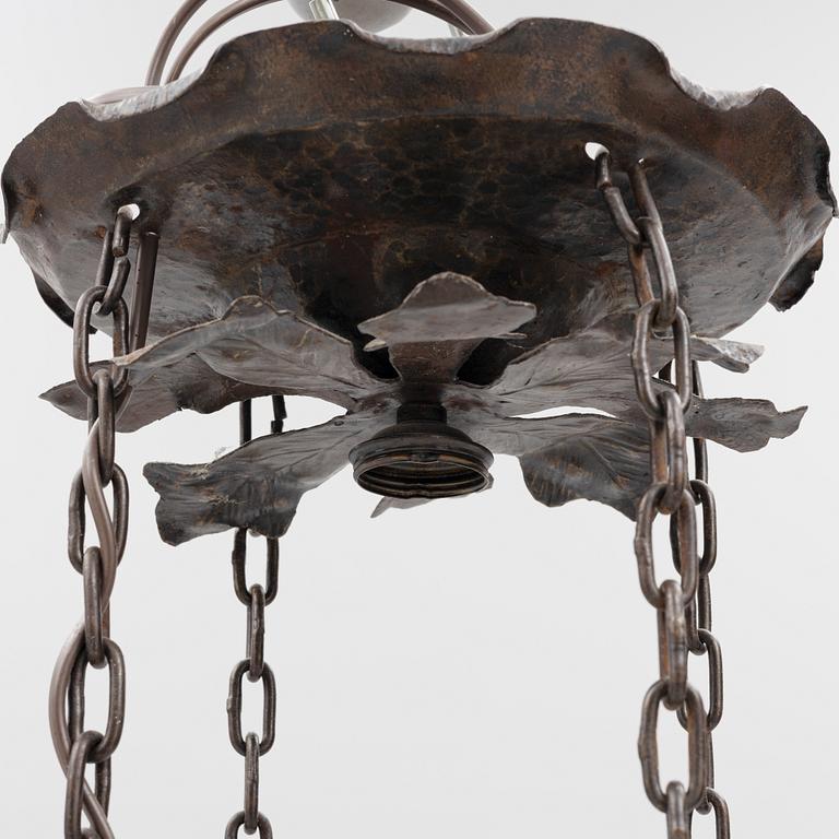 Taklampa, jugend, 1900-talets början.
