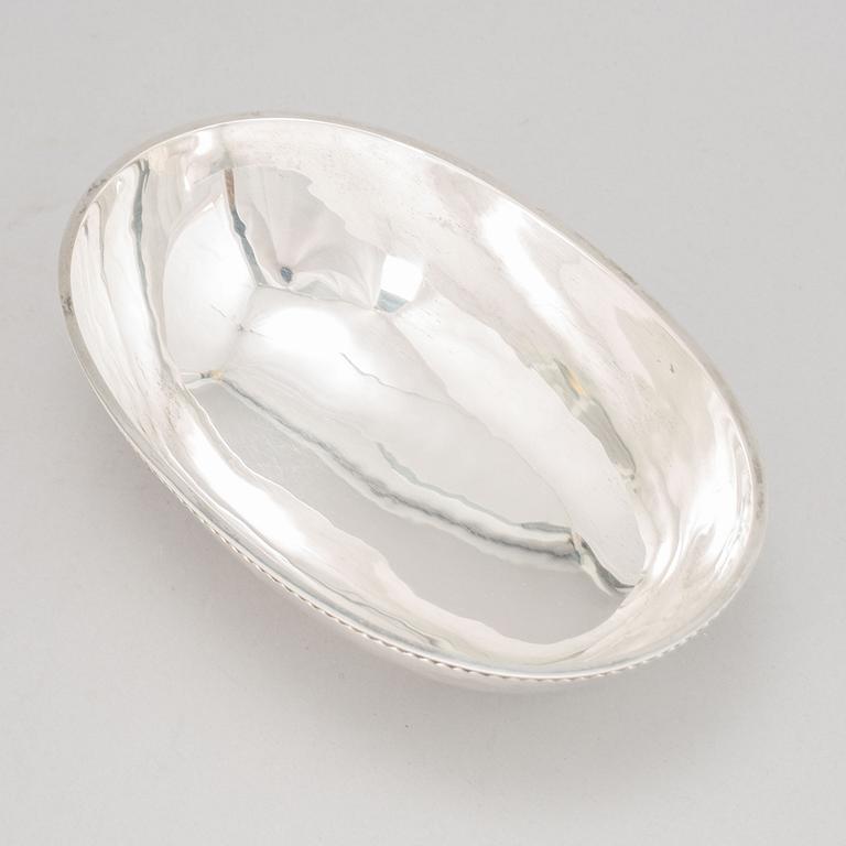 Eric Råström, skål, silver, CG Råström, Stockholm 1957.