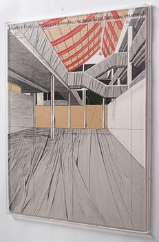 Christo Vladimirov Javacheff, "Wrapped floors and covered windows (Project for Museum Würth, Künzeisa)".