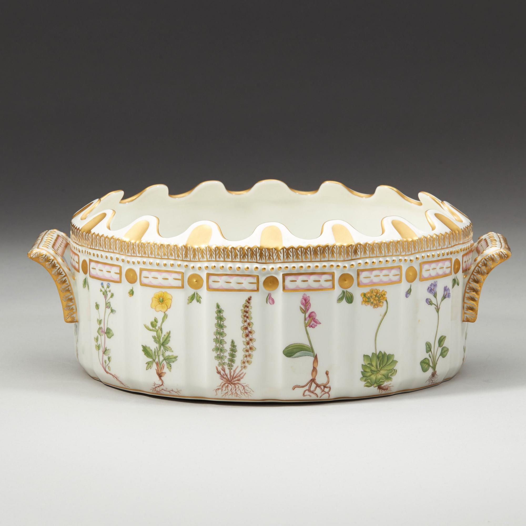 A Royal Copenhagen 'Flora Danica' Monthieth, Denmark, 20th Century.