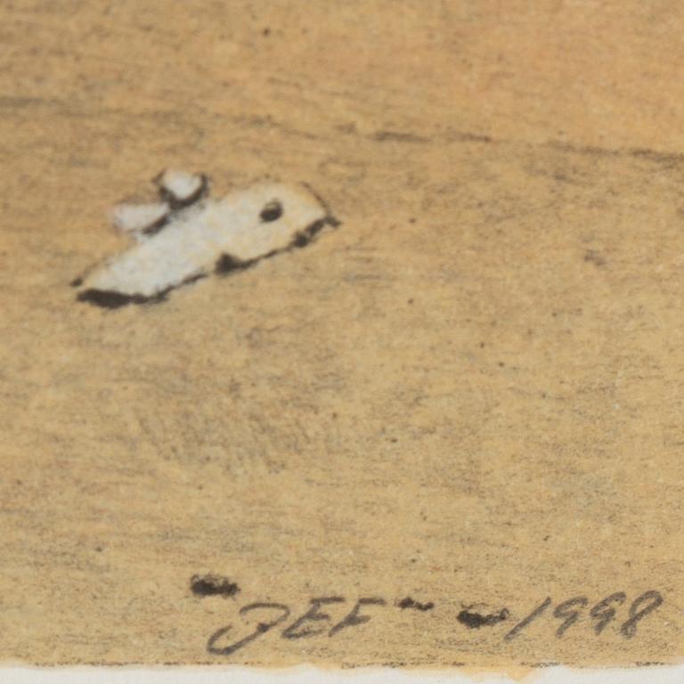 JOHN-E FRANZÉN, litographs in colour, 2, 1982, 1998, signed 23/325, PT.