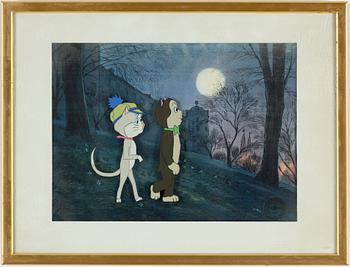 FILMCELLER, 14 stycken, original, ur "Pelle Svanslös", Team Film.