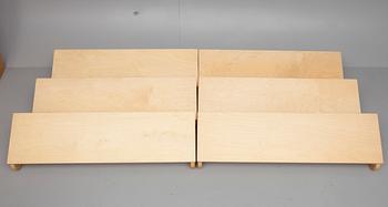 HYLLOR, 6 st, modell 112B, Alvar Aalto, 1900-talets slut.