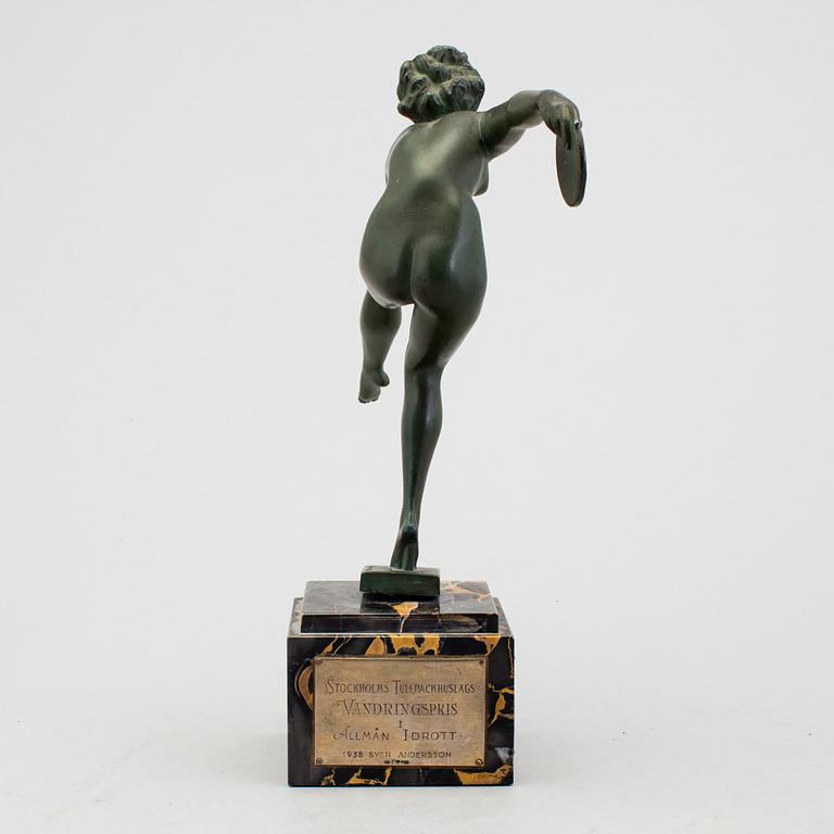 Alexandre Joseph DERENNE, sculpture, bronze. Signed.