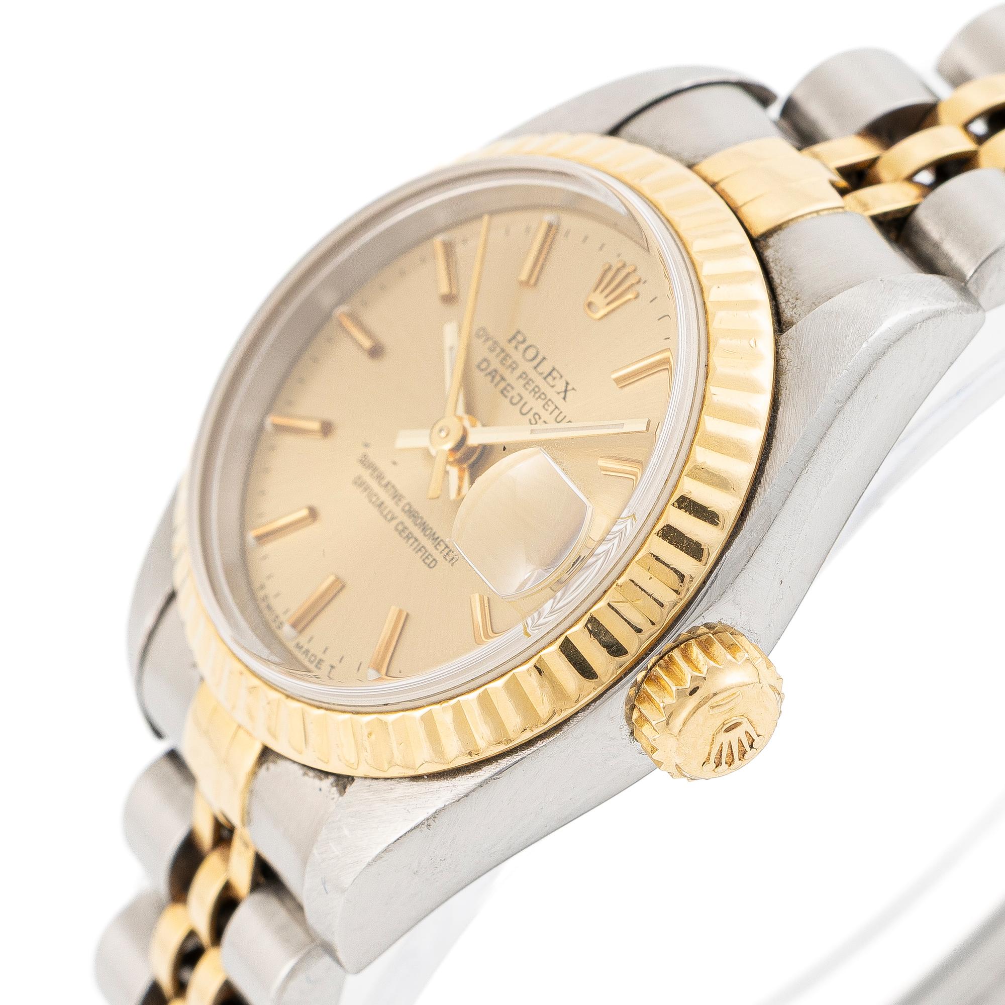 Rolex, Datejust, armbandsur, 26 mm.