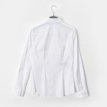 Prada, two white shirts, size 38.