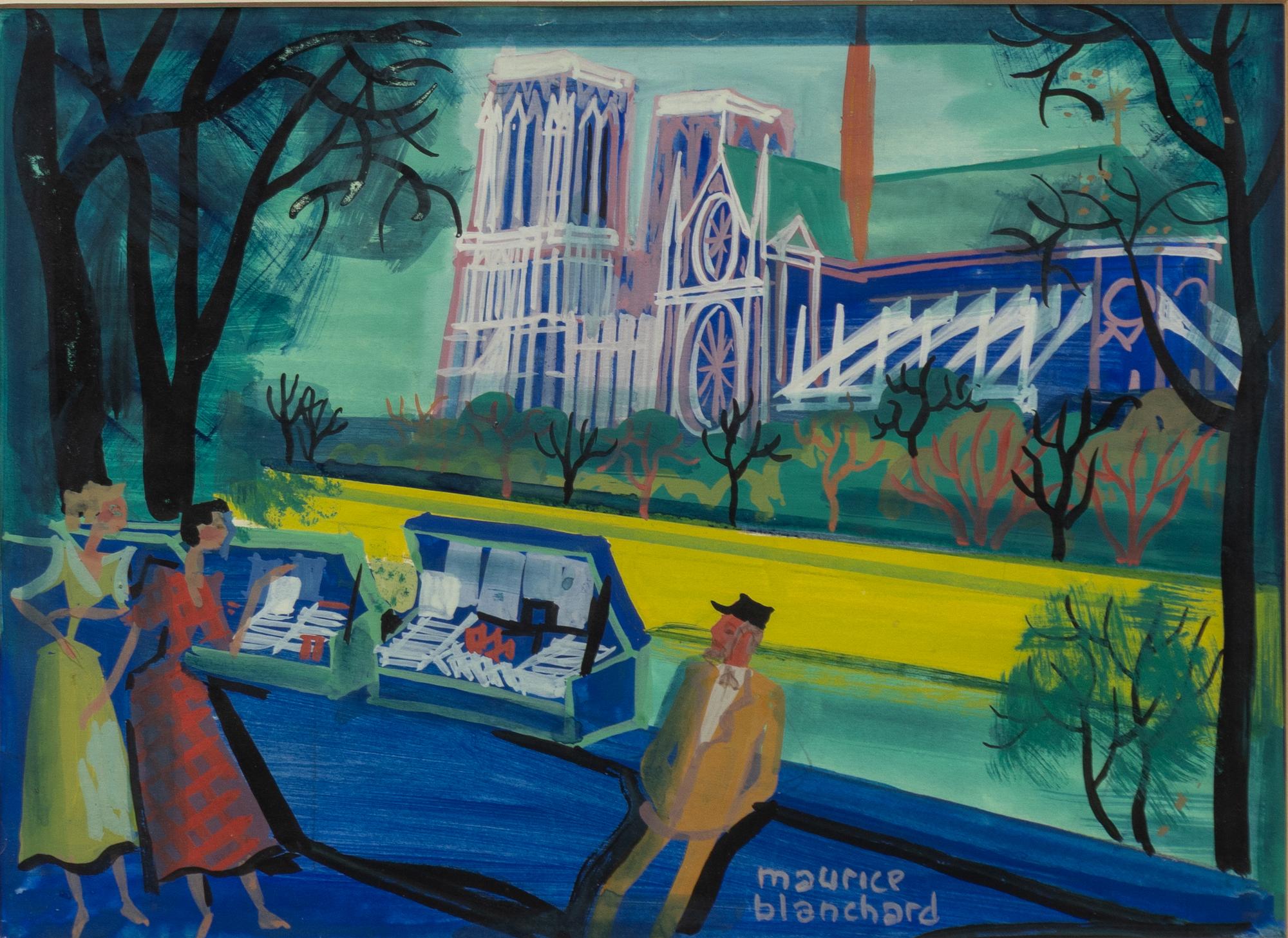 Maurice Blanchard, By Notre Dame, Paris.