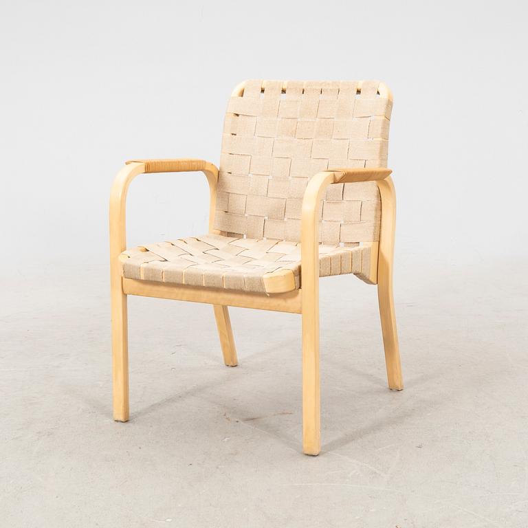 Alvar Aalto, armchair, model 45 for Artek, end of the 20th century.