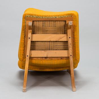 Oiva Parviainen, a mid-20th century 'Susanna' armchair for Lahden Lepokalusto, Finland.