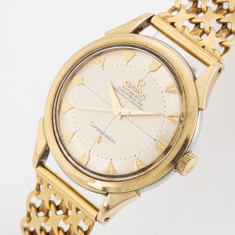 Omega, Constellation, "Pie-Pan", wristwatch, 35 mm.
