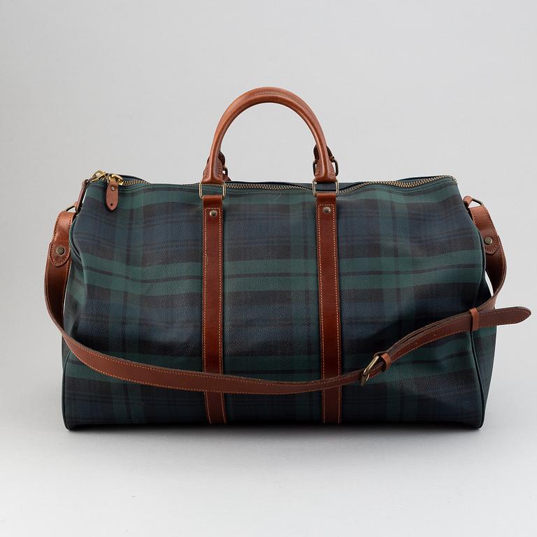Ralph Lauren, a canvas weekend bag.