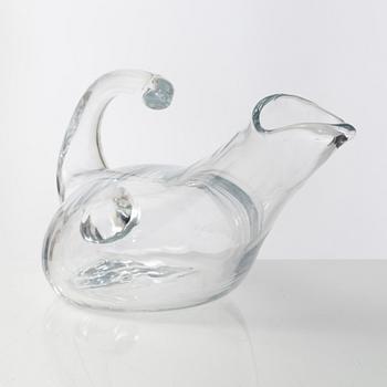 Reijmyre Glasbruk, mattallrikar 7 st, samt karaff, för Operakällaren.