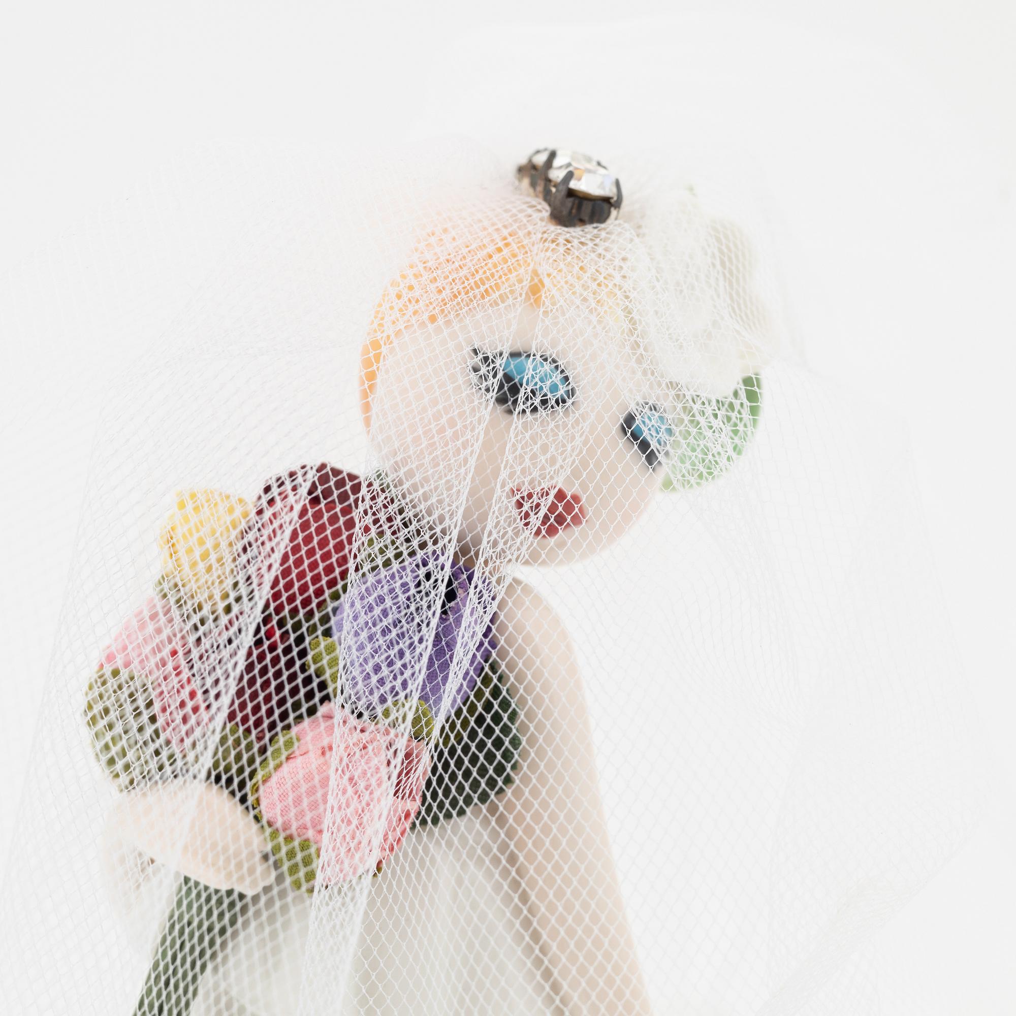 Lanvin, a porcelain figurine, 'Miss Lanvin 13', Franz, Limited Edition No. 453/800, 2007.
