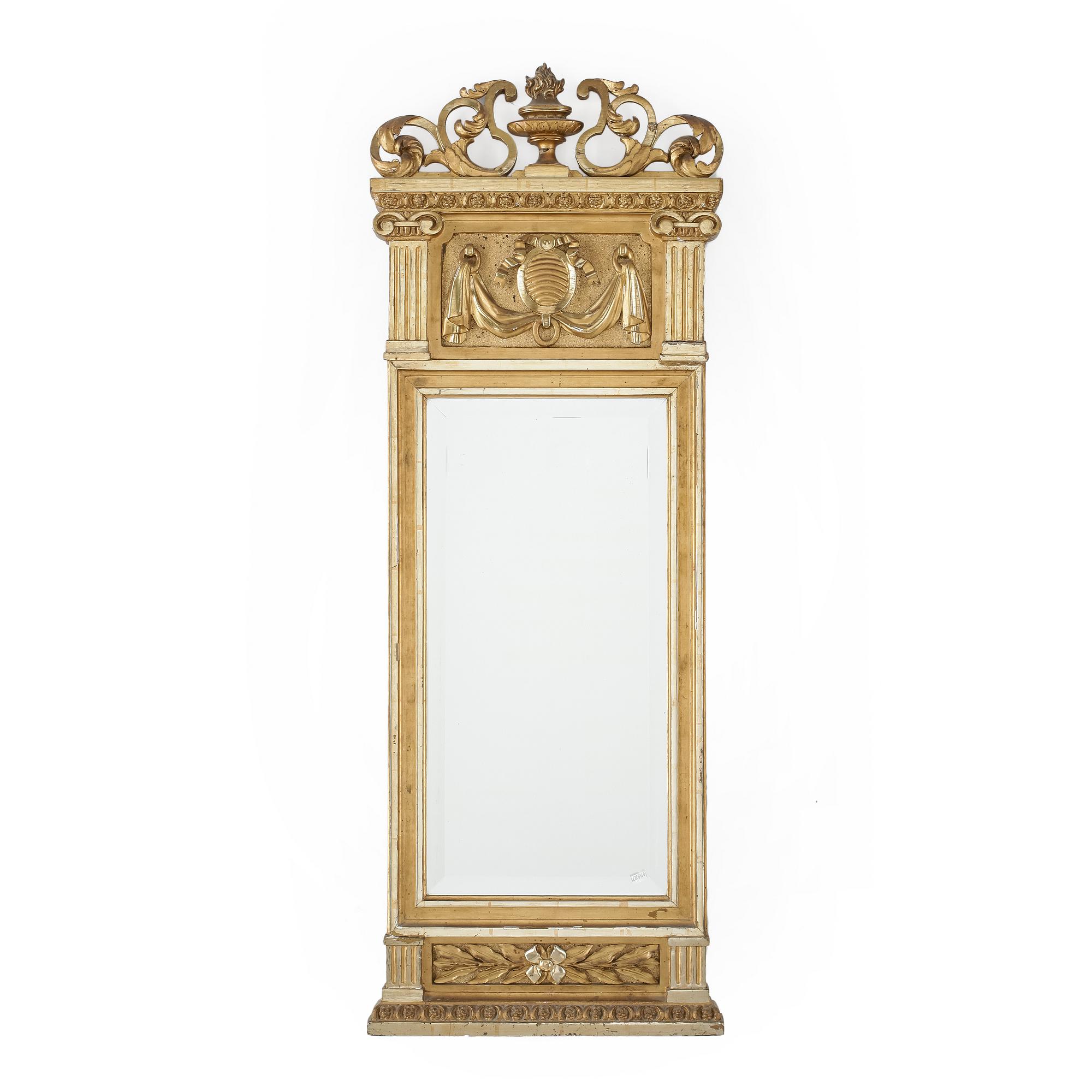 SPEGEL, sengustaviansk, omkring 1800-talets början.