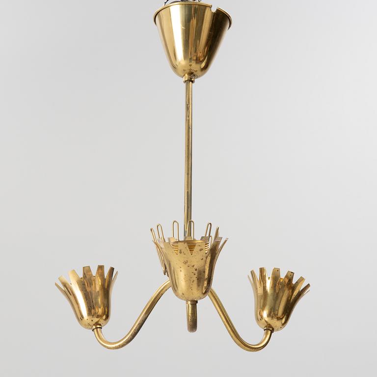 Taklampa, Swedish modern, Asea, 1900-talets mitt.