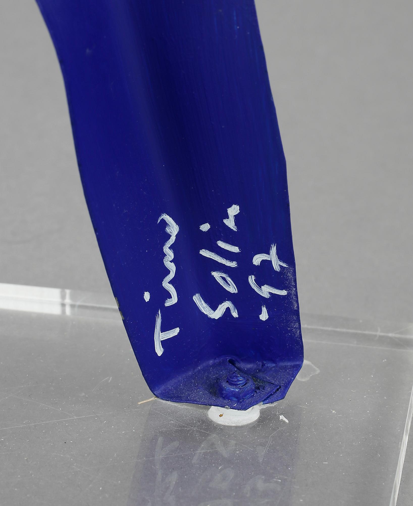 TIMO SOLIN, skulptur, plåt, signerad och daterad -97.