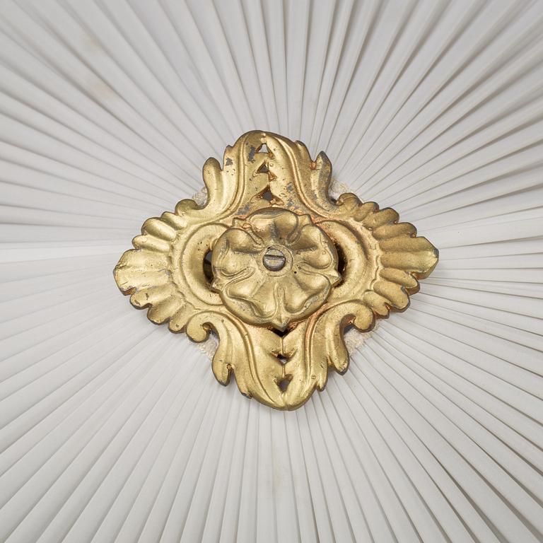 Two first half of the 20th century ceiling lights.