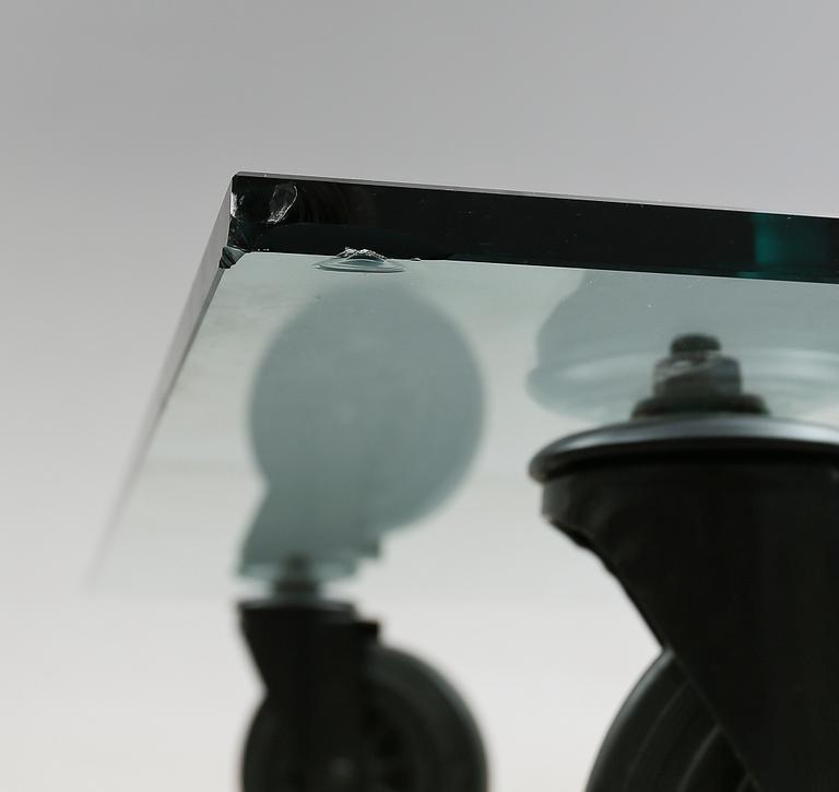 SOFFBORD, "Tavolo con ruote", Gae Aulenti, Fontana Arte, Italien.