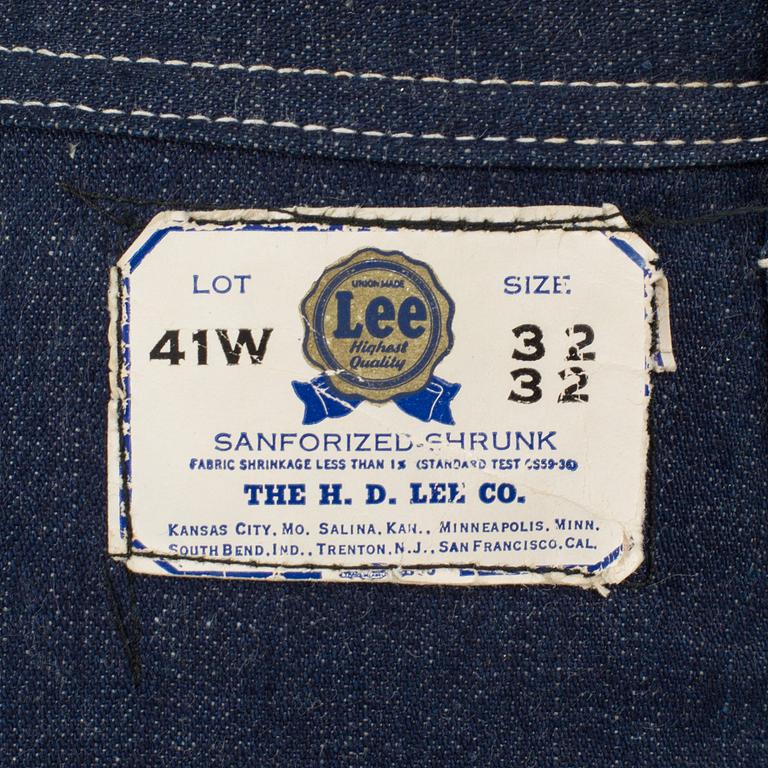 LEE, jeans, 1950-tal. Storlek 32/32.