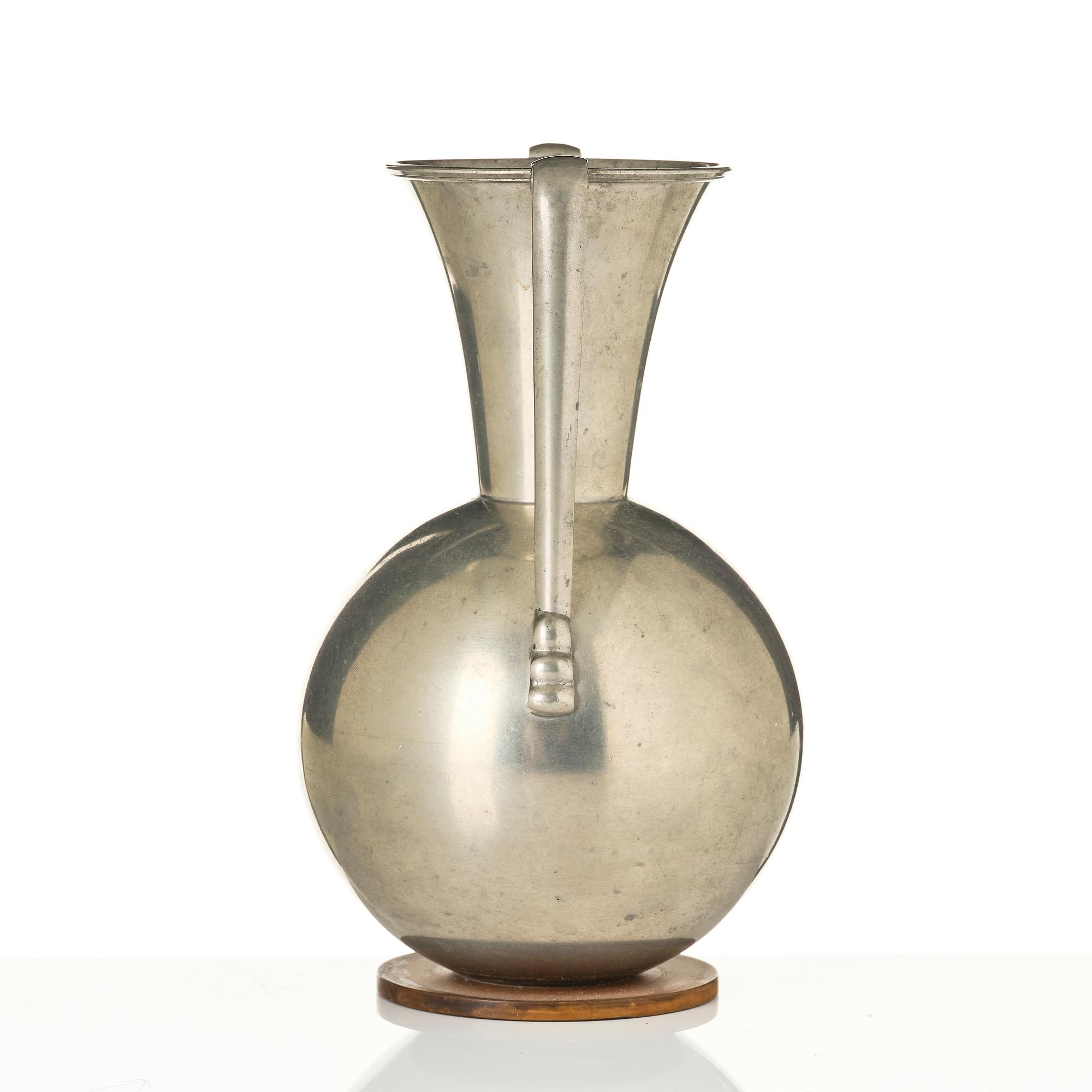 Carl-Einar Borgström, vase, Ystad-Metall, 1936.