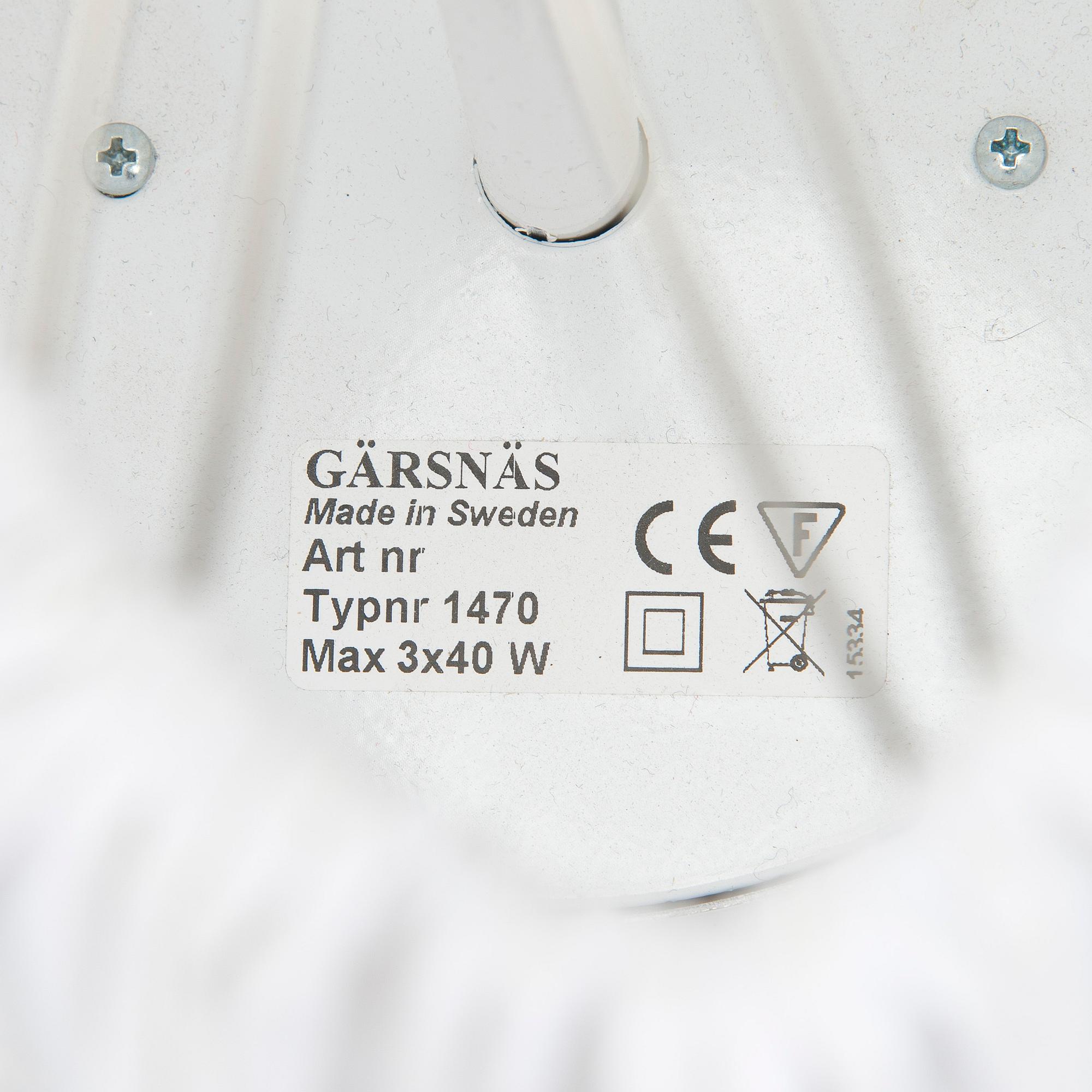 Tore Ahlsén, golvlampa, "Napoleon vid Nilen" Gärsnäs.