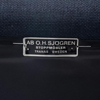Carl Malmsten, a sofa, "Samsas", OH Sjögren, Tranås, second half of the 20th century.