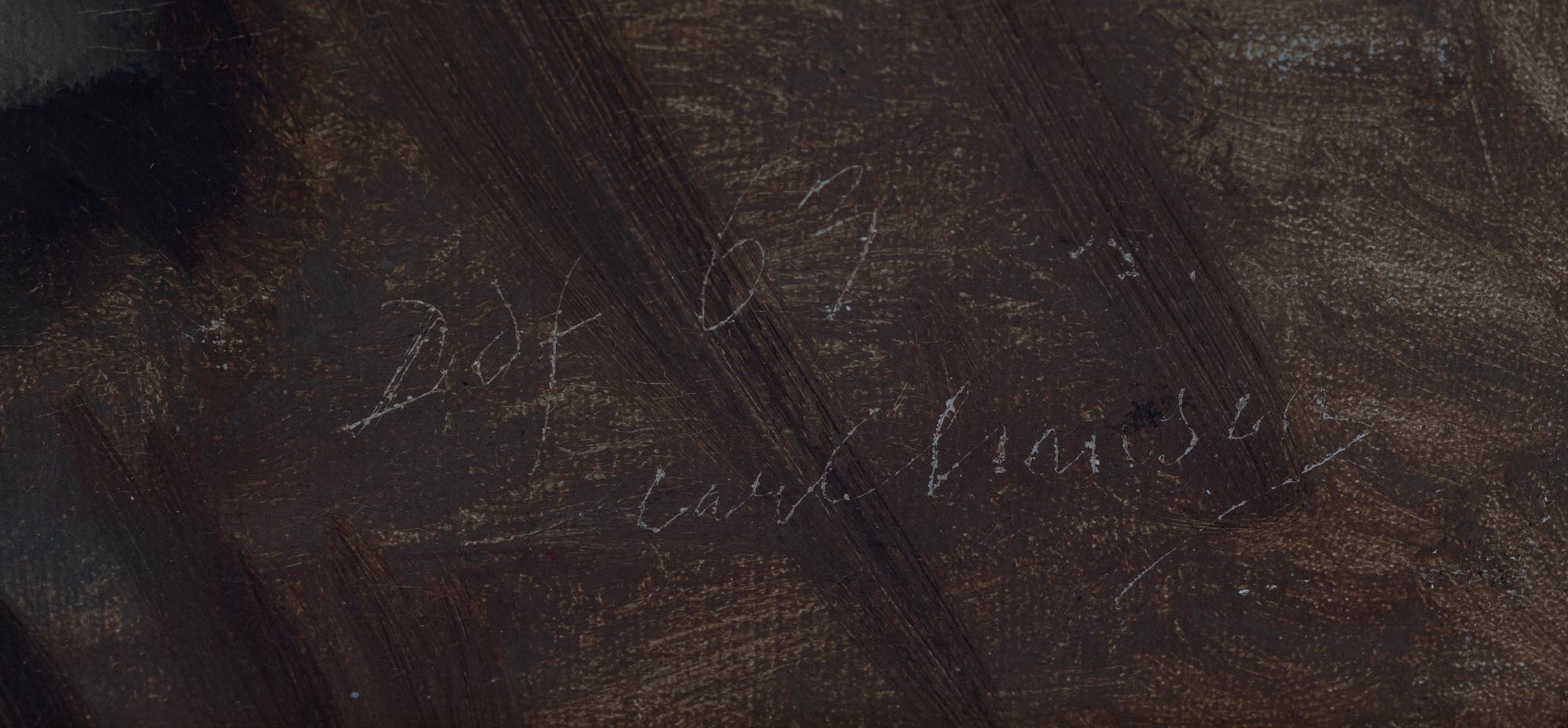 Carl Fredrik Sundt Hansen, Male Portrait.