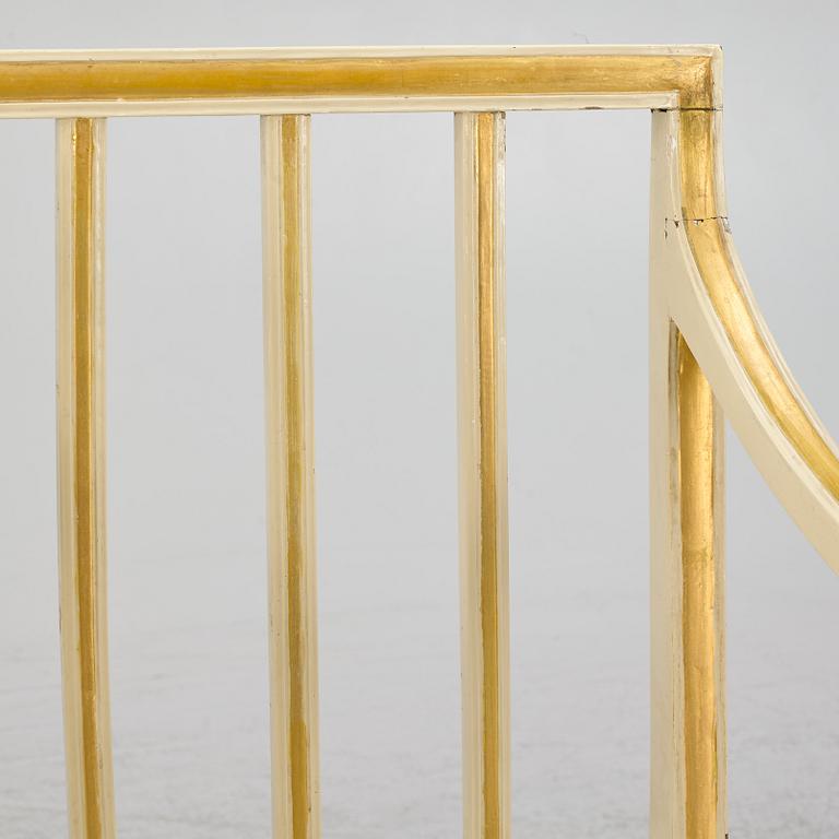 Karmstolar, ett par, gustaviansk stil 1800-tal.